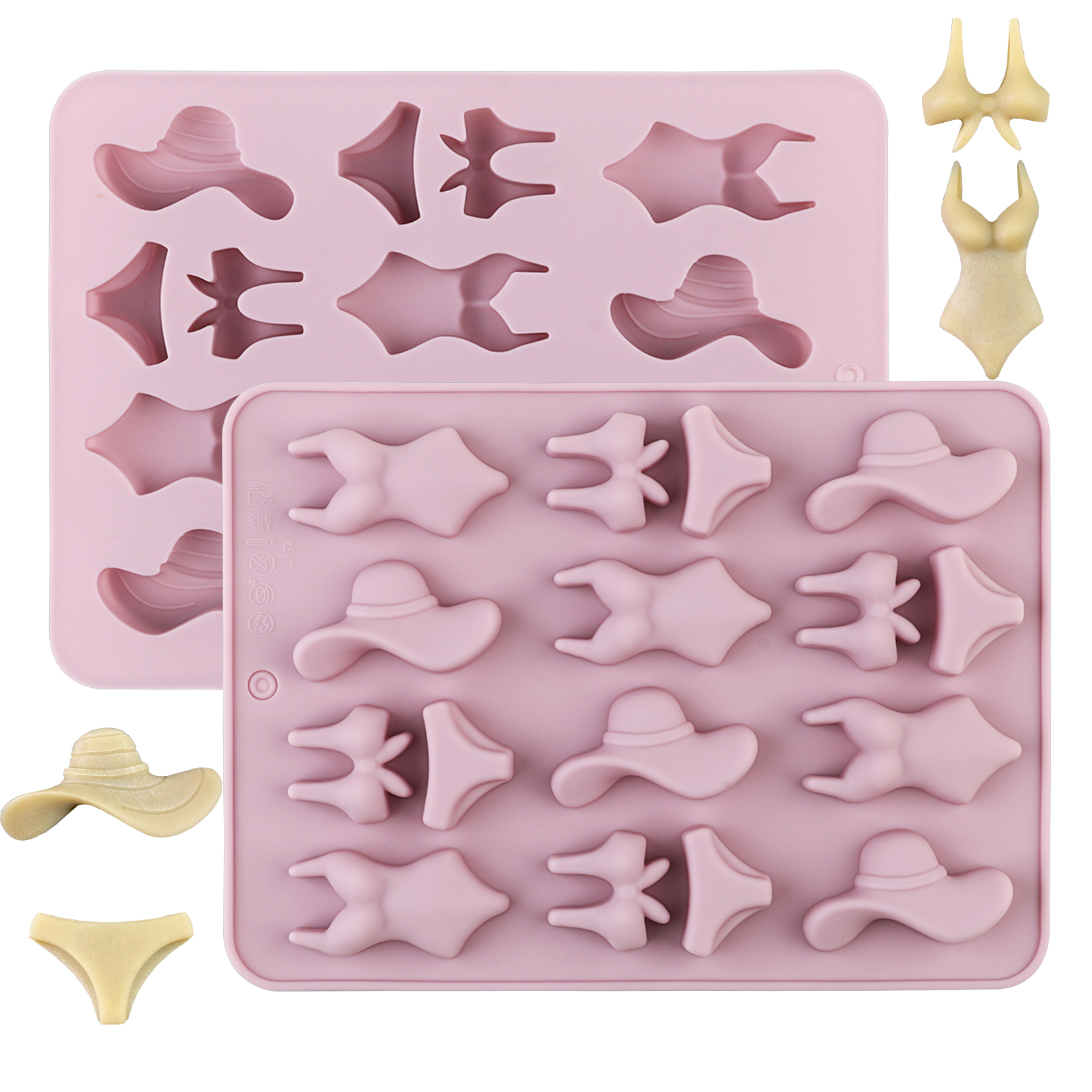 Soap Making Tools - A Summer-Themed Beach Bikini Mold, Swimsuit