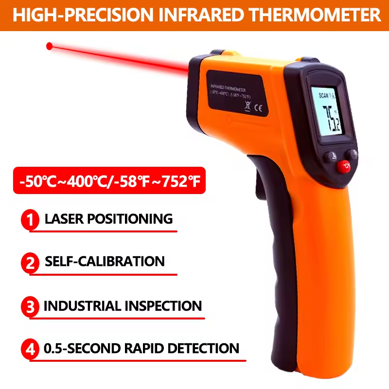 Soap Making Thermometer - 2026New Infrared Thermometer Handheld Temperature Gun