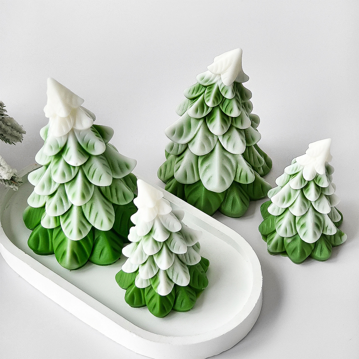 Soap Making Things - DIY Christmas Tree Silicone Mold Christmas