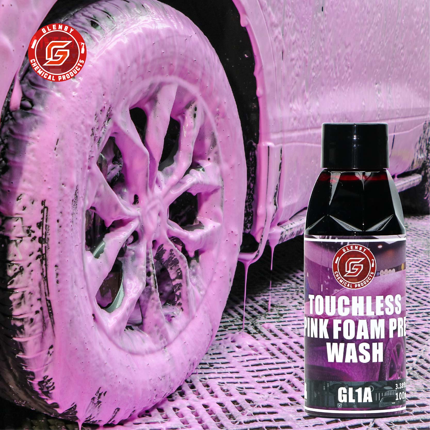 Pink Foam Car Paint Wash Soap  – Soap Making Things Bewertung und Preis