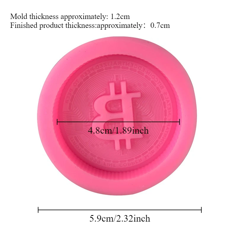 1/3pcs Currency Logo Soap Sili – Soap Making Tools Bewertung und Preis