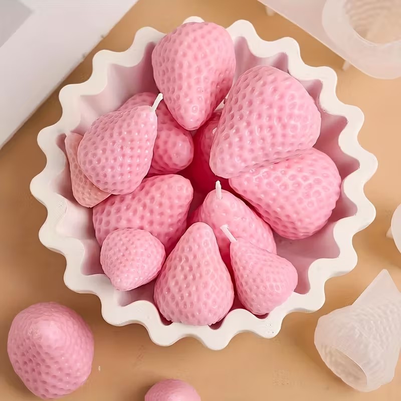 Strawberry Silicone Candle Mol – Soap Making Guide For Beginners Bewertung und Preis