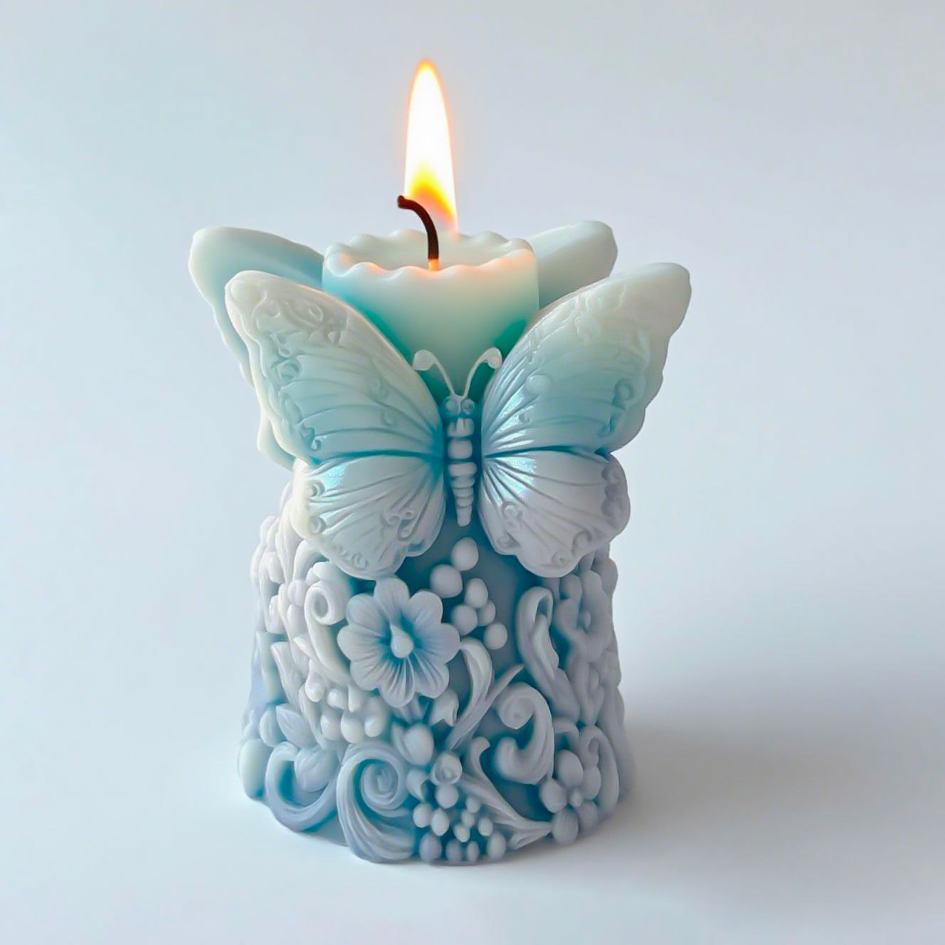 3D Butterfly Flowers Relief Cy – Soap Making Things Bewertung und Preis