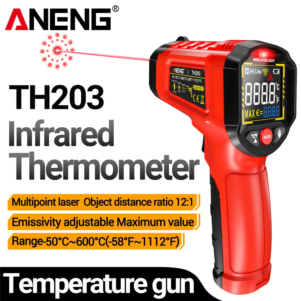 Infrared Thermometer TH203 Adj – Soap Making Thermometer Bewertung und Preis