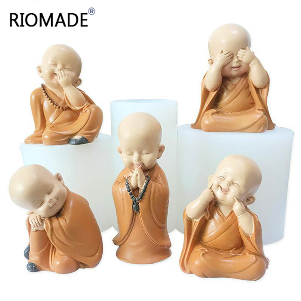 Monk Silicone Mold Creativity  – Soap Making Things Bewertung und Preis