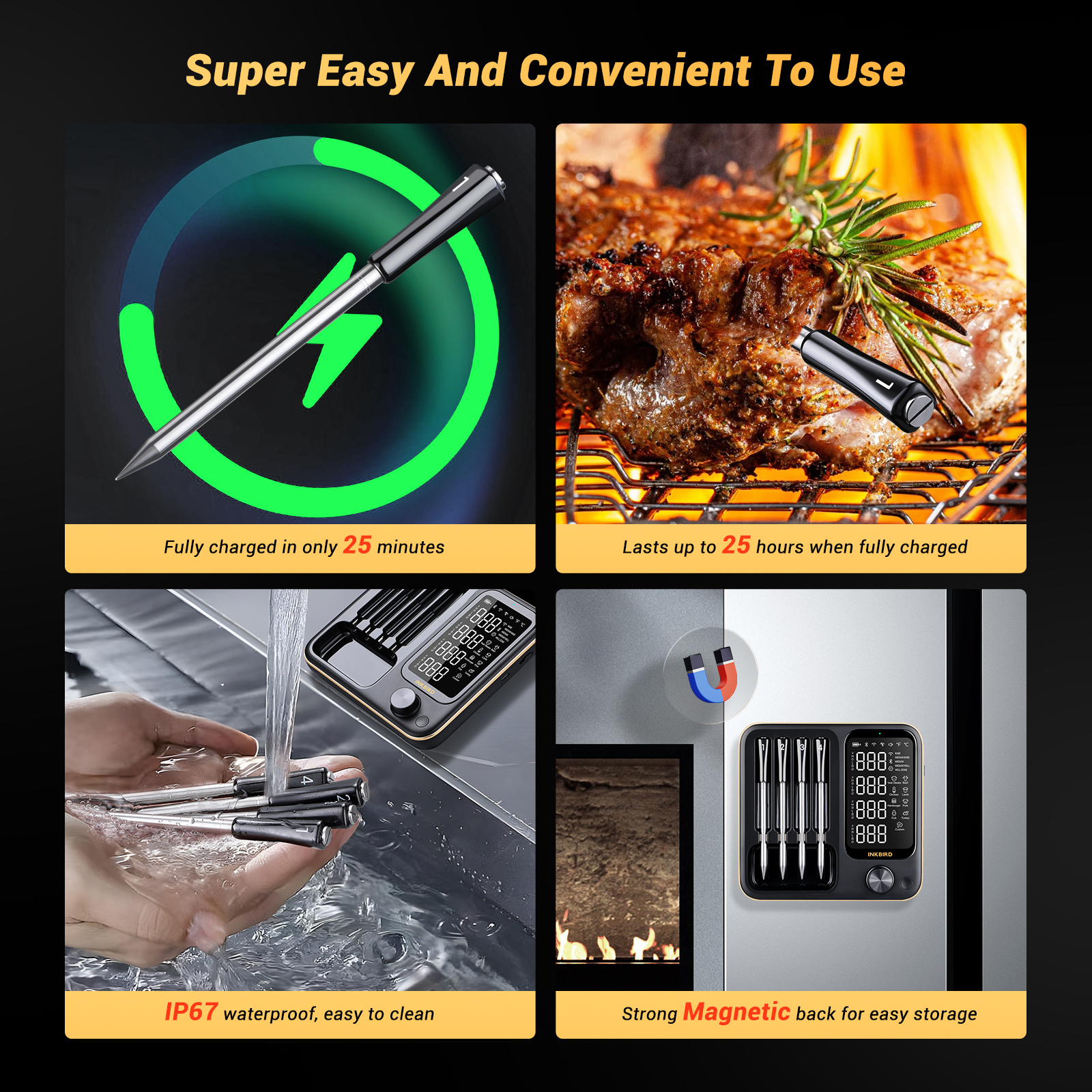 INKBIRD Truly Wireless Meat Th – Soap Making Thermometer Bewertung und Preis
