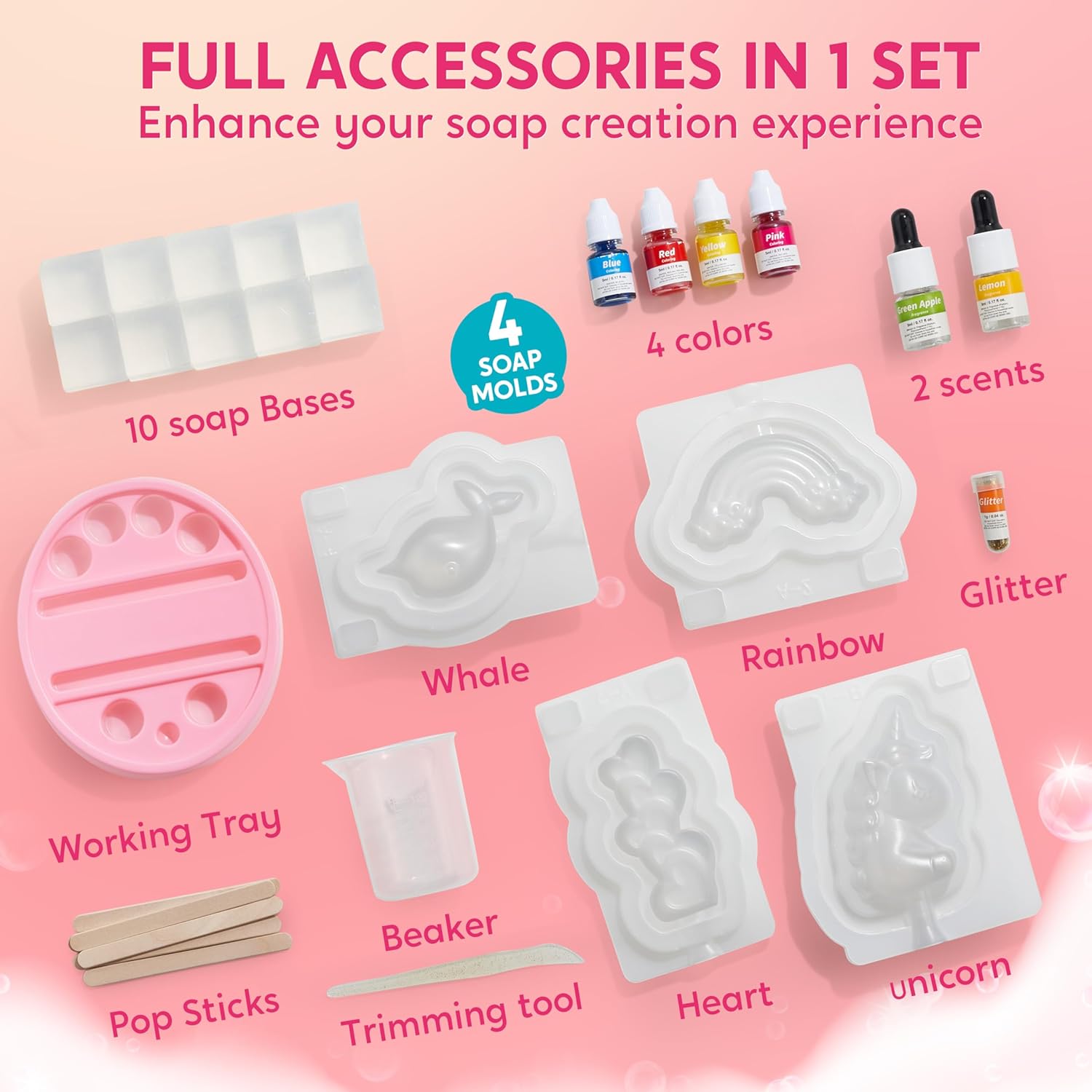 JOYFY Unicorn Soap Making Kit  – Soap Making Guide For Beginners Bewertung und Preis