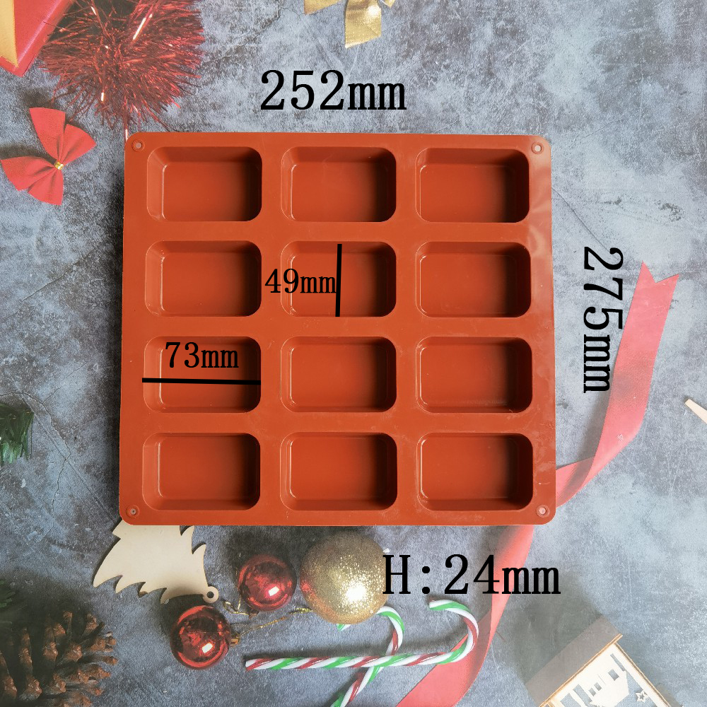 12 Cavity Square Silicone Soap – Soap Making Things Bewertung und Preis