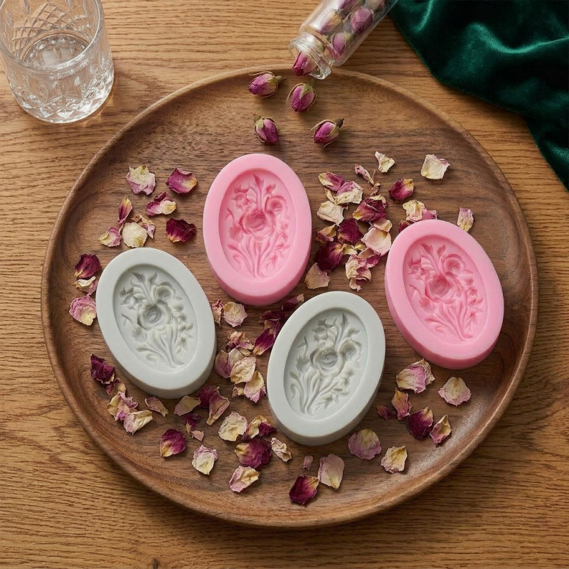 4 Silicone mold with flower sh – Soap Making Guide For Beginners Bewertung und Preis