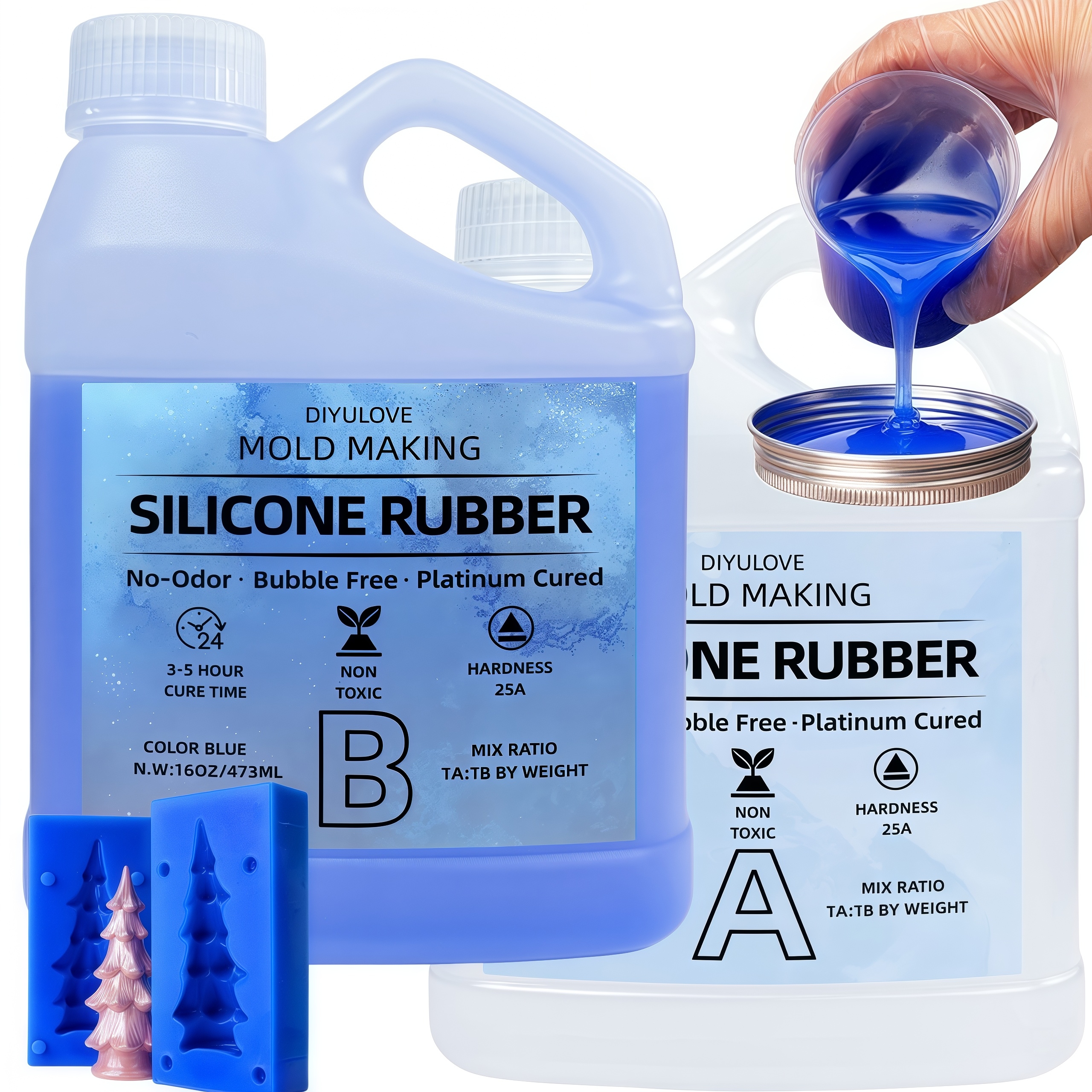 32oz High-Performance Silicone – Soap Making Guide For Beginners Bewertung und Preis