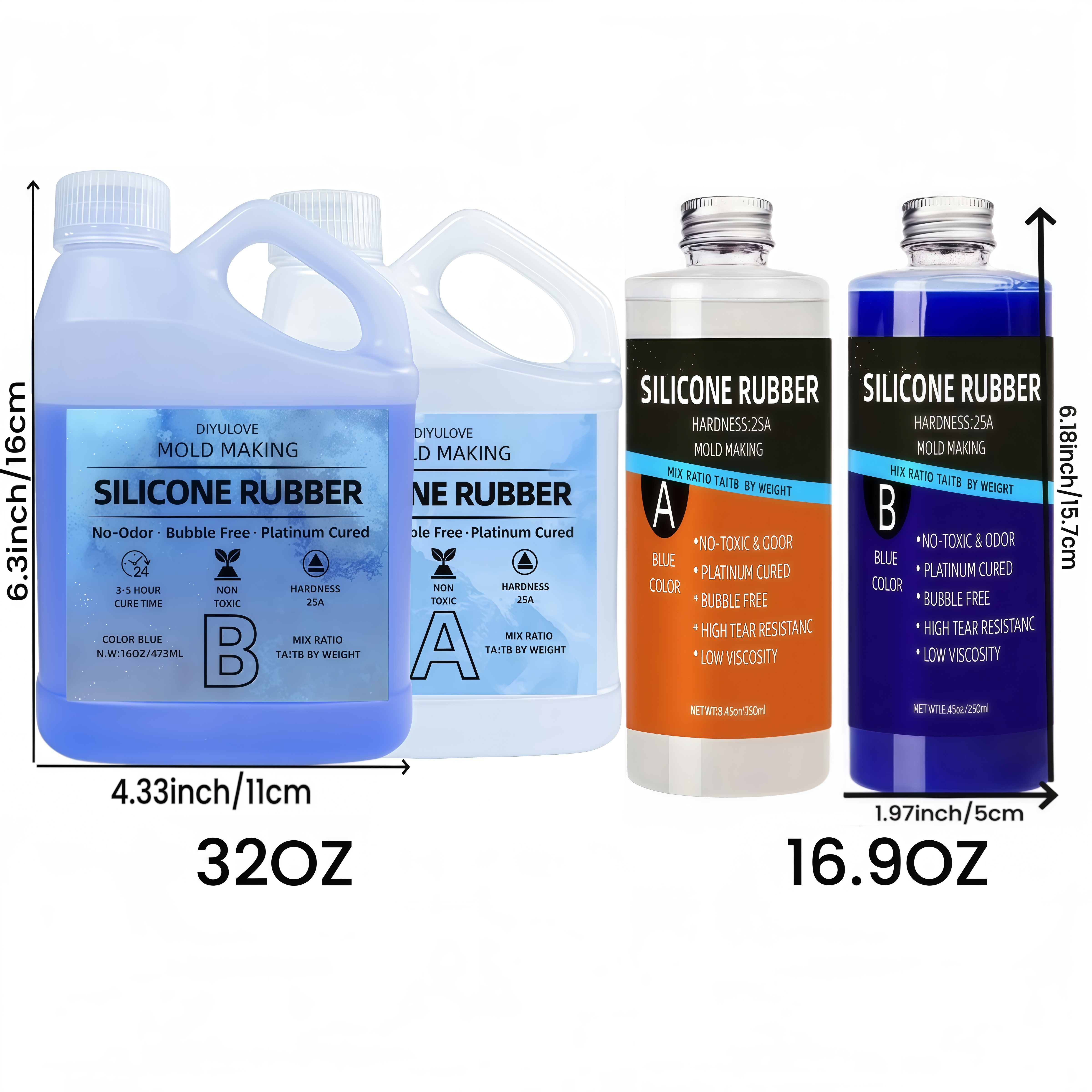 32oz High-Performance Silicone – Soap Making Guide For Beginners Bewertung und Preis