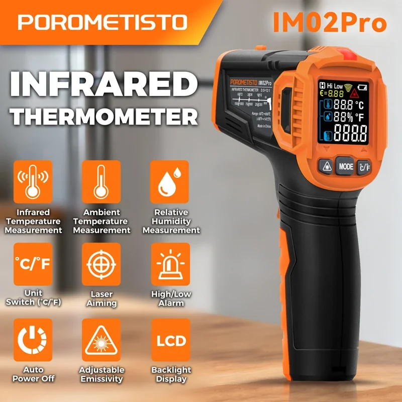 -50~380C Infrared Thermometer  – Soap Making Thermometer Bewertung und Preis