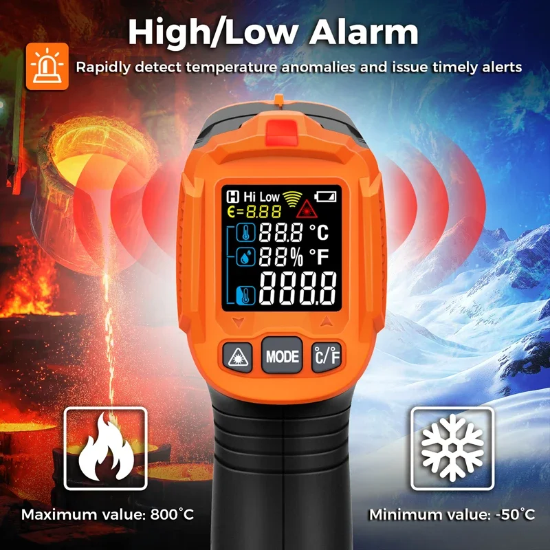 -50~380C Infrared Thermometer  – Soap Making Thermometer Bewertung und Preis